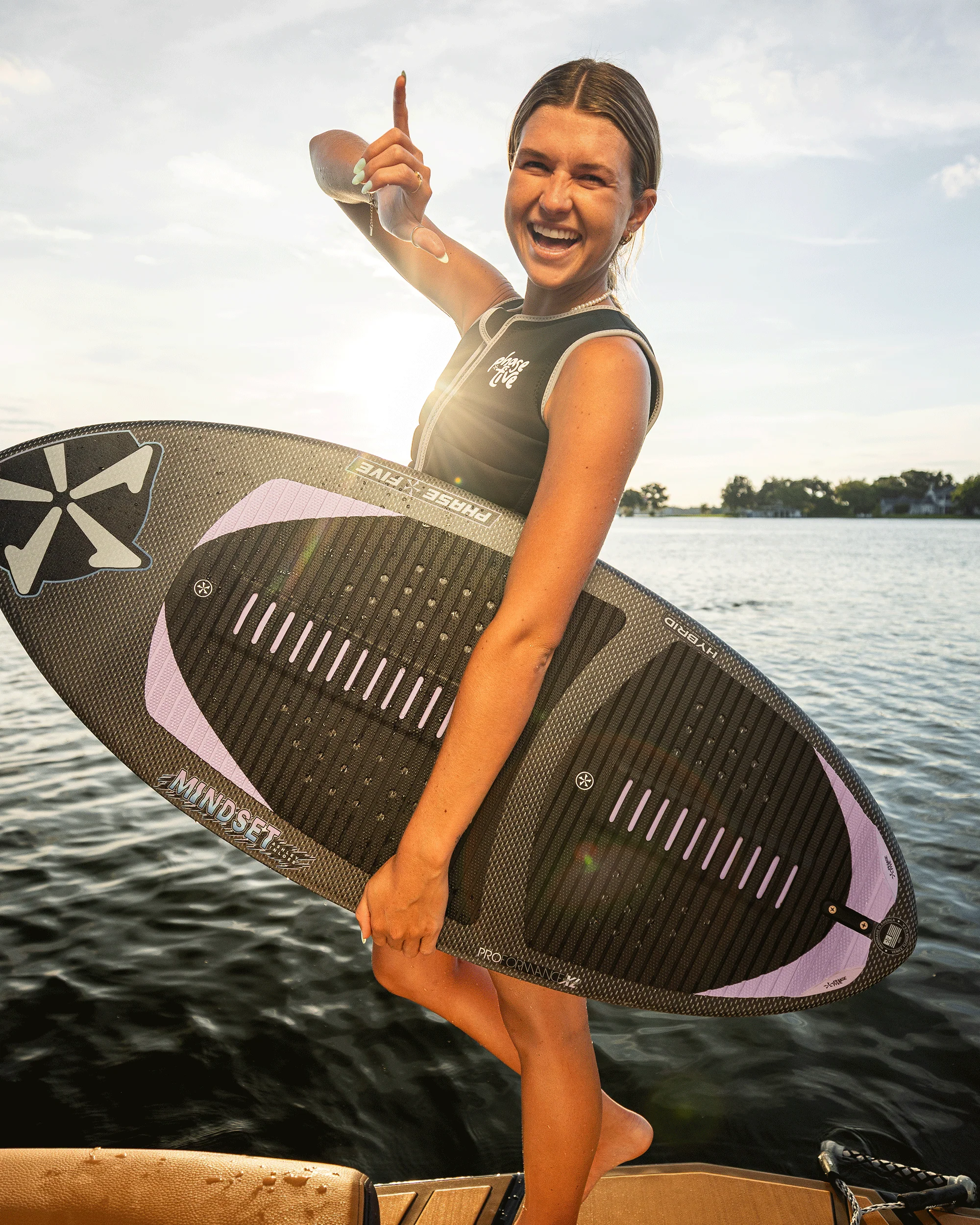 Planche de wakesurf skim phase mindset