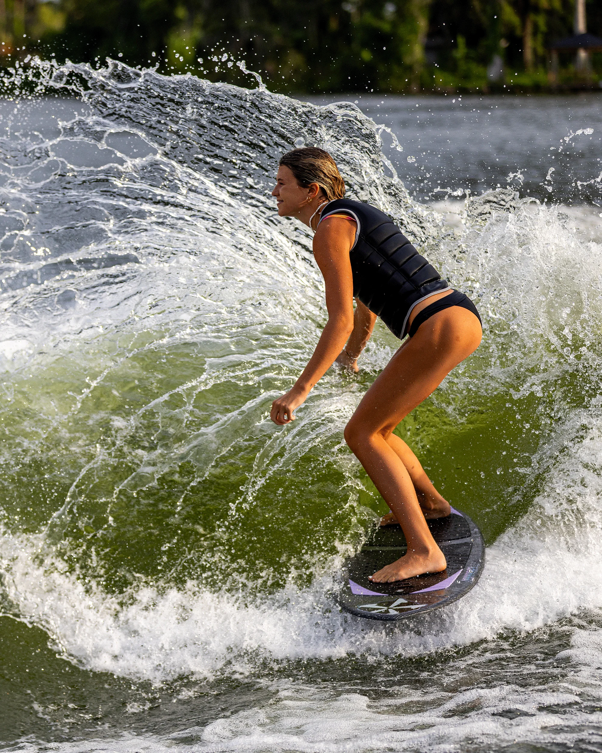 Planche de wakesurf skim phase mindset