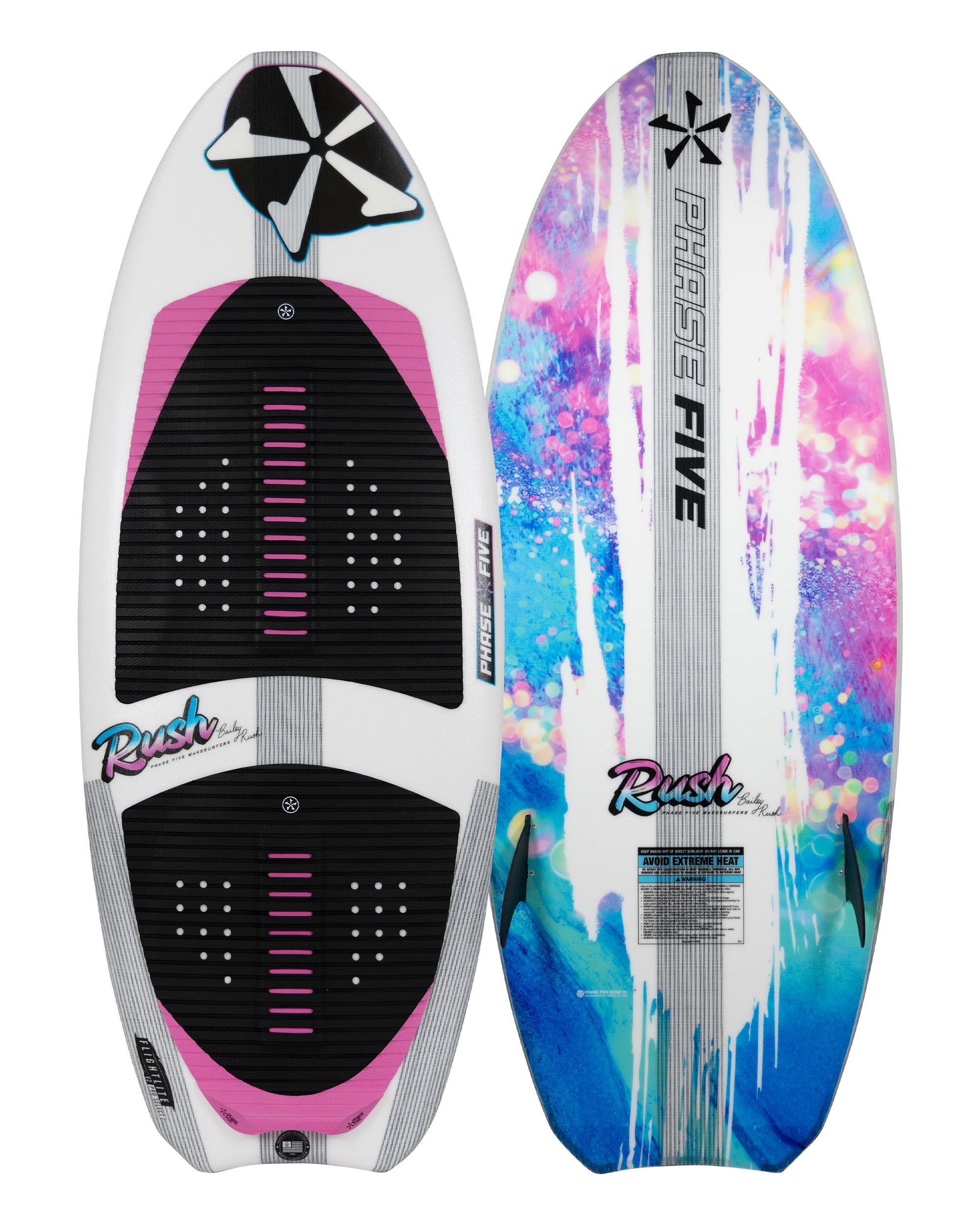 Tavola da surf/wakesurf Phase Five Rush style.