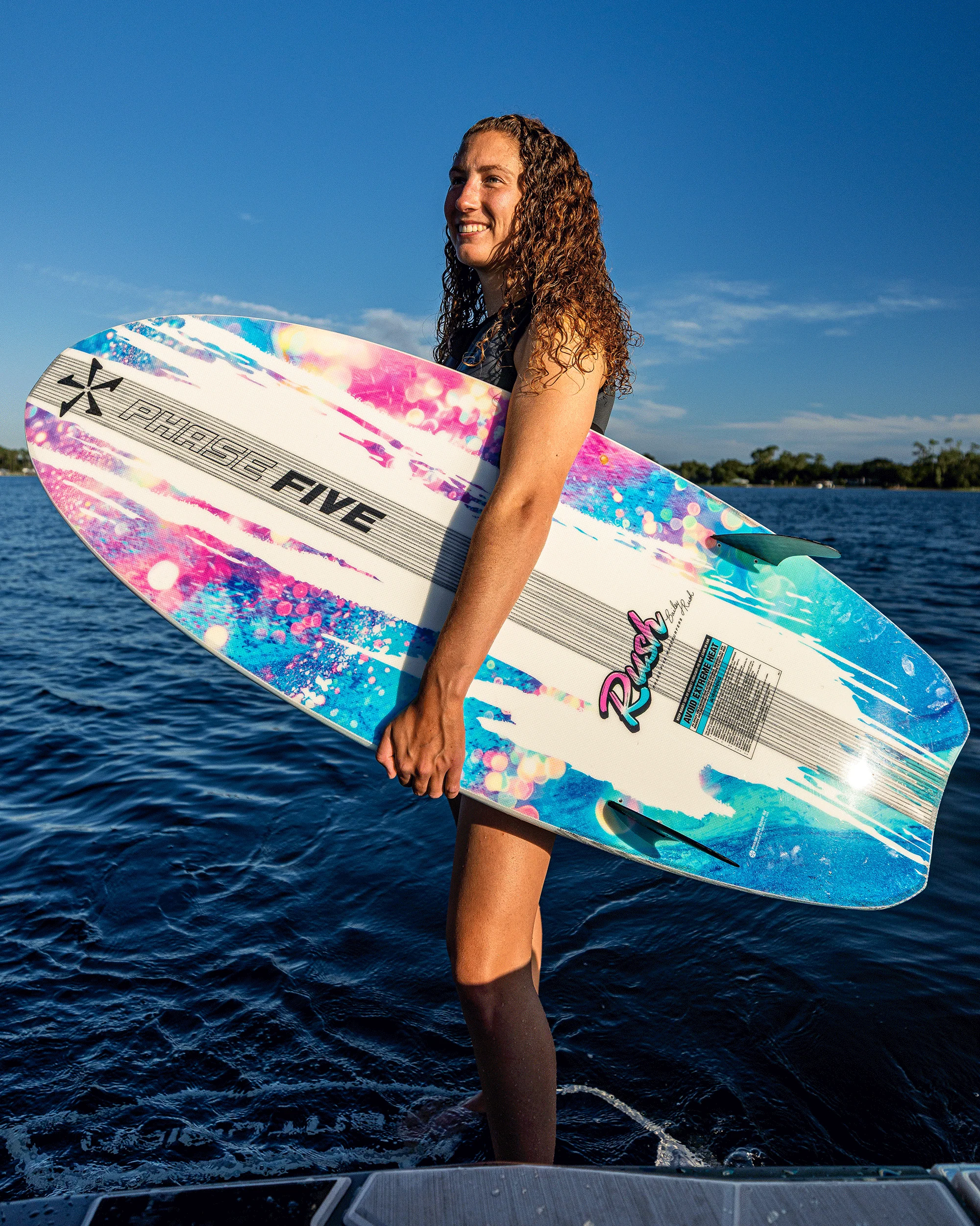Vista dall'alto della tavola da wakesurf Phase Five Rush.png
