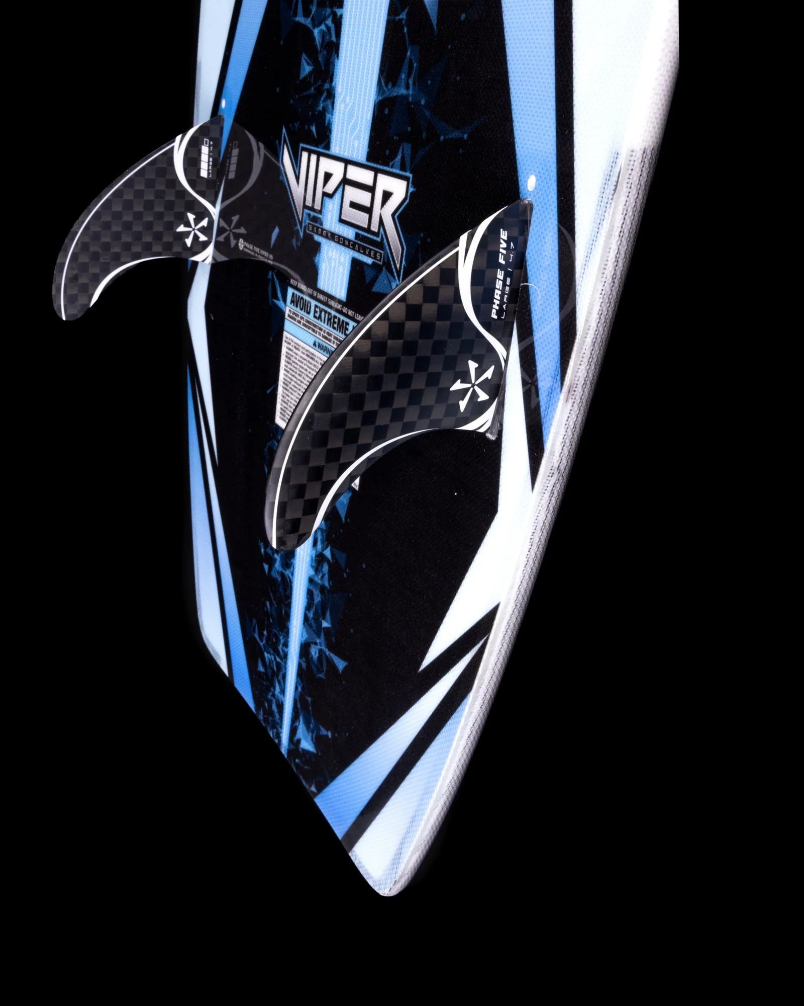 • Tabla de wakesurf - estilo surf - fase cinco - viper